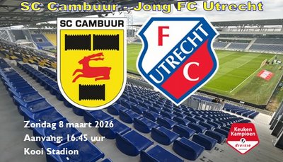 cambuur - jong utrecht
